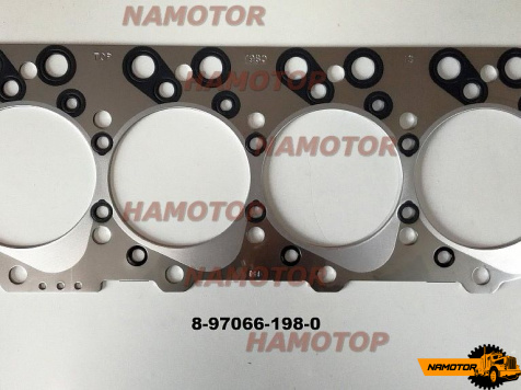 Прокладка ГБЦ   JA-61083,  8-97066-198-0    4JG2-T    1.7mm  (3 ремонт)     (SANWA)